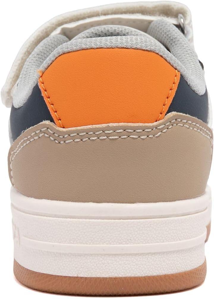 imageNautica Kids Adjustable Strap Shoes Comfortable Casual Sneakers for Boys and Girls Toddlers amp Little KidsBone Blockseaspray