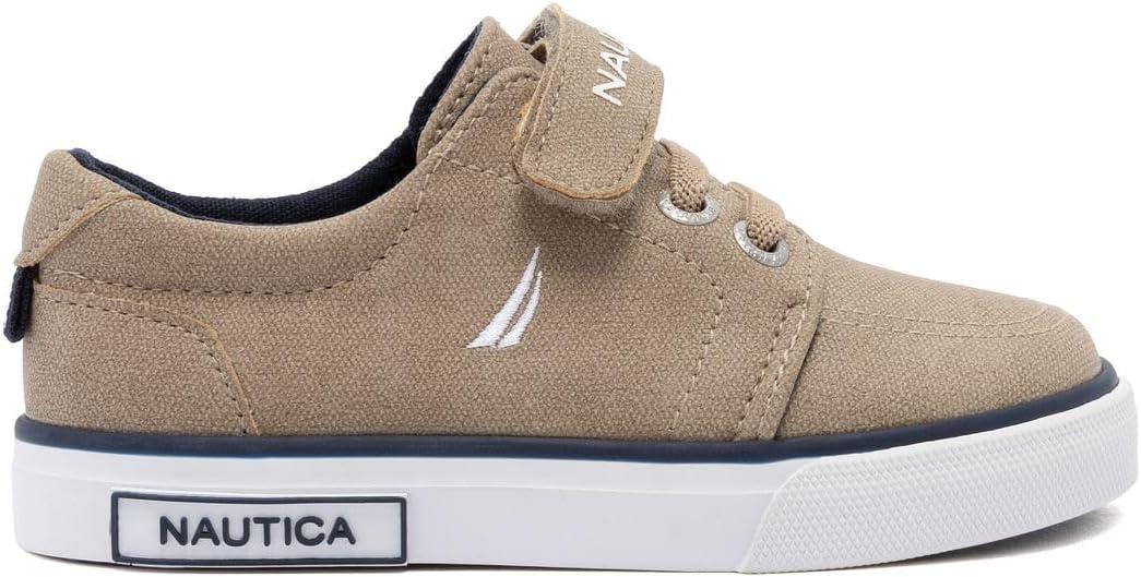 imageNautica Kids Adjustable Strap Shoes Comfortable Casual Sneakers for Boys and Girls Toddlers amp Little KidsSandberrian