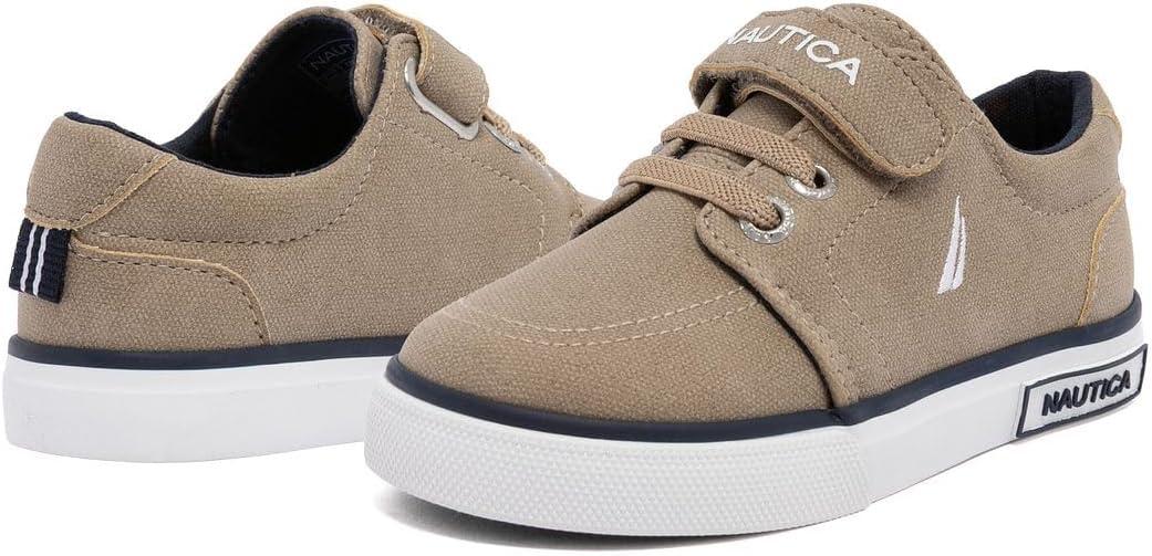 imageNautica Kids Adjustable Strap Shoes Comfortable Casual Sneakers for Boys and Girls Toddlers amp Little KidsSandberrian
