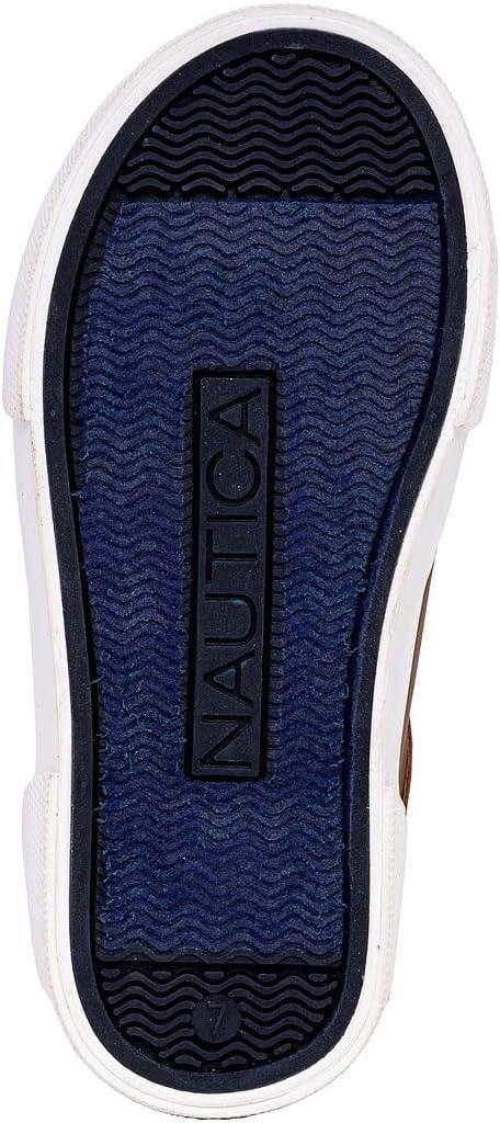 imageNautica Kids Adjustable Strap Shoes Comfortable Casual Sneakers for Boys and Girls Toddlers amp Little KidsTan
