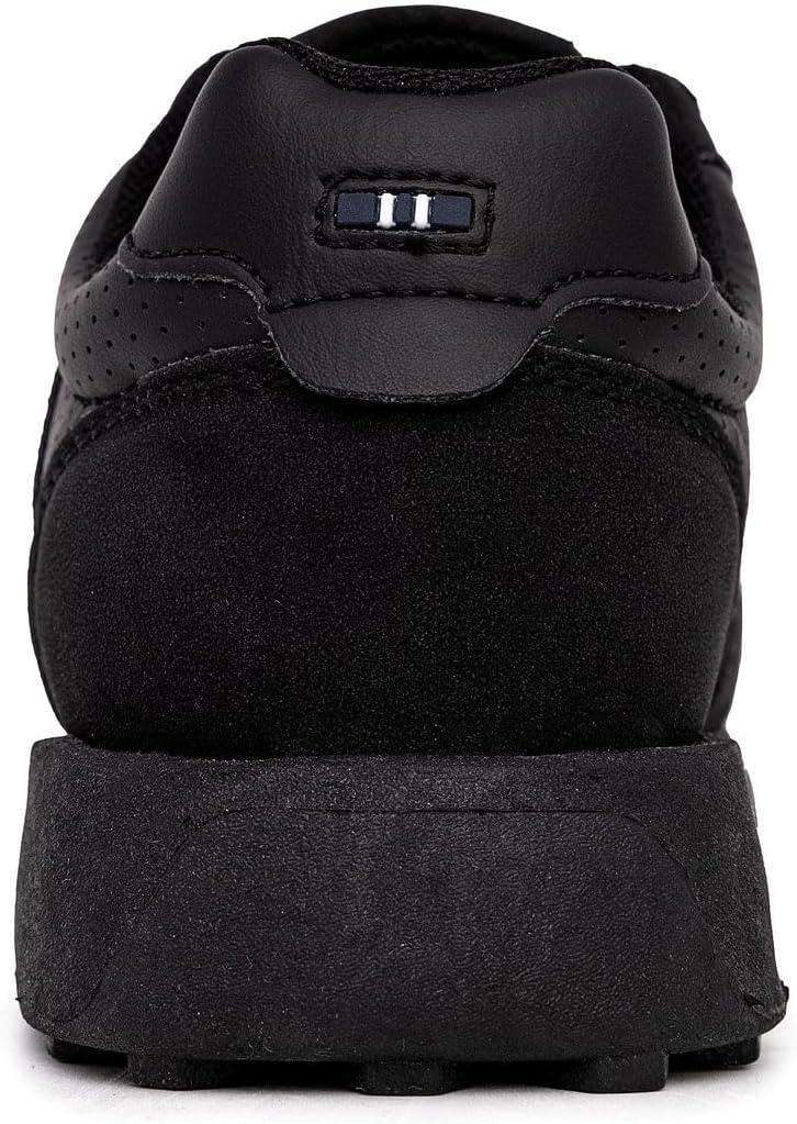 imageNautica Kids Boys Casual LaceUp Fashion Sneakers Oxford Comfortable Walking Shoe Big Kid Little Kid ToddlerBlackrunout