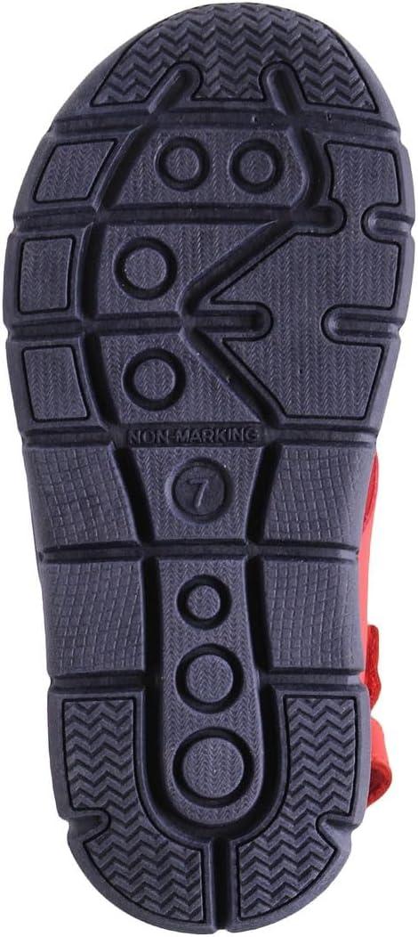 imageNautica Kids Sports Sandals Water Shoes Open Toe Athletic Summer Sandal Boy Girl Little KidBig KidRed Navy Logo