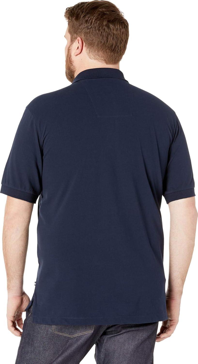imageNautica Mens Classic Short Sleeve Solid Polo ShirtNavy