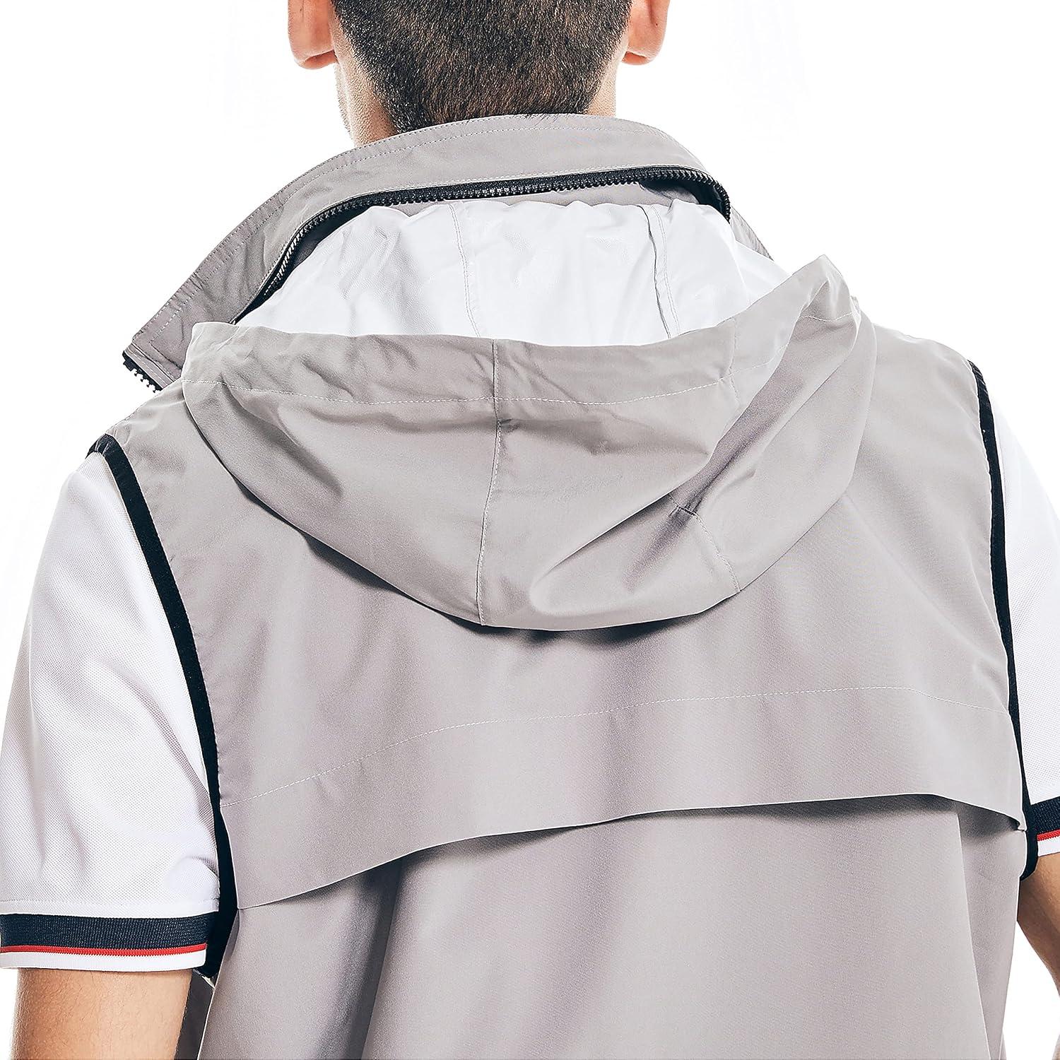 imageNautica Mens Competition Sustainably Crafted VestSharkfin Grey