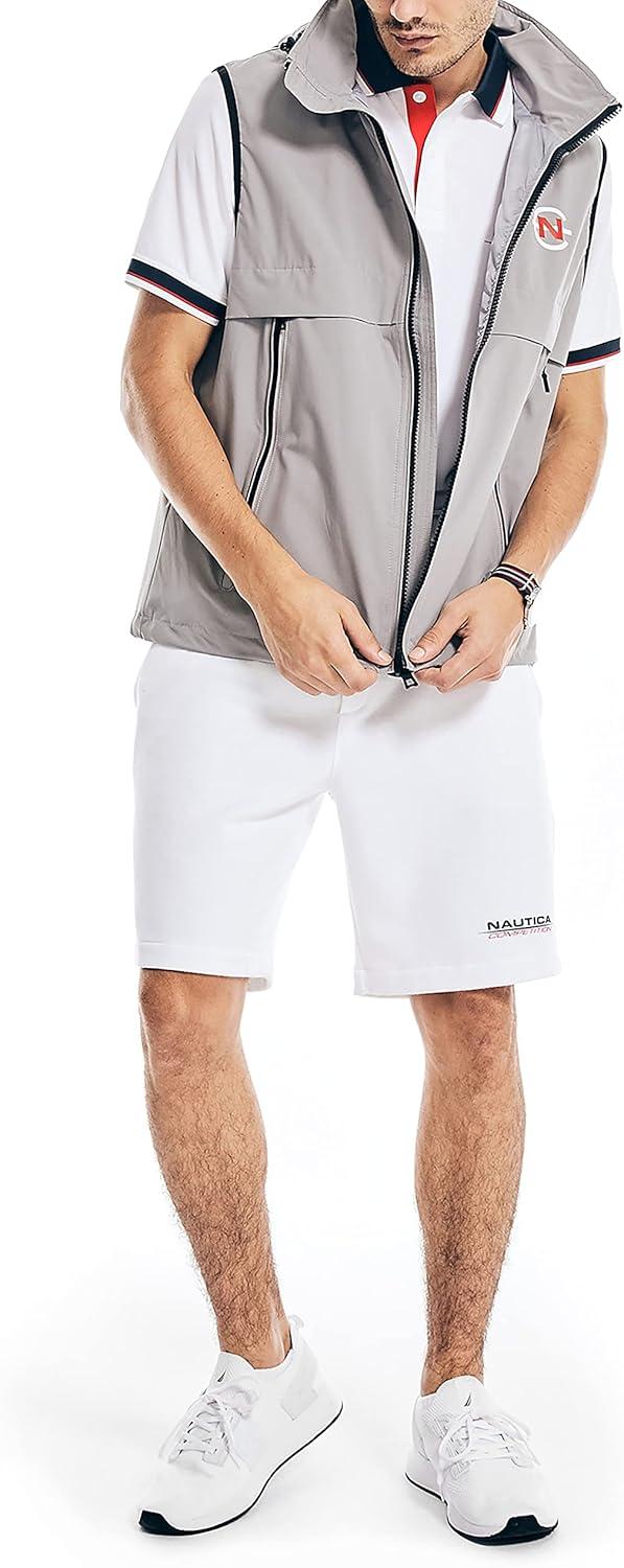 imageNautica Mens Competition Sustainably Crafted VestSharkfin Grey