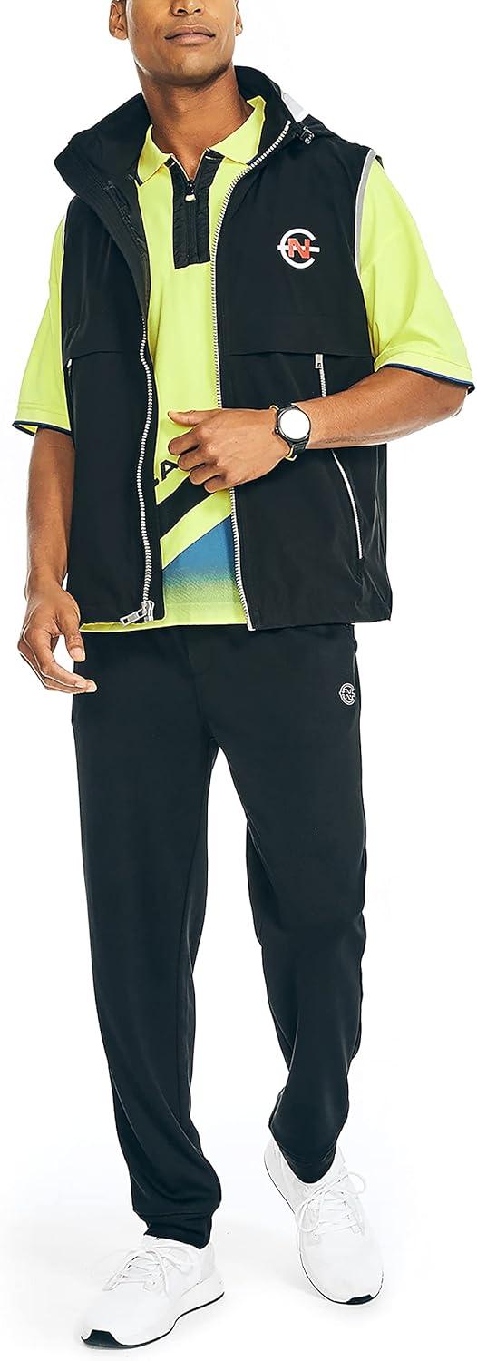 imageNautica Mens Competition Sustainably Crafted VestTrue Black