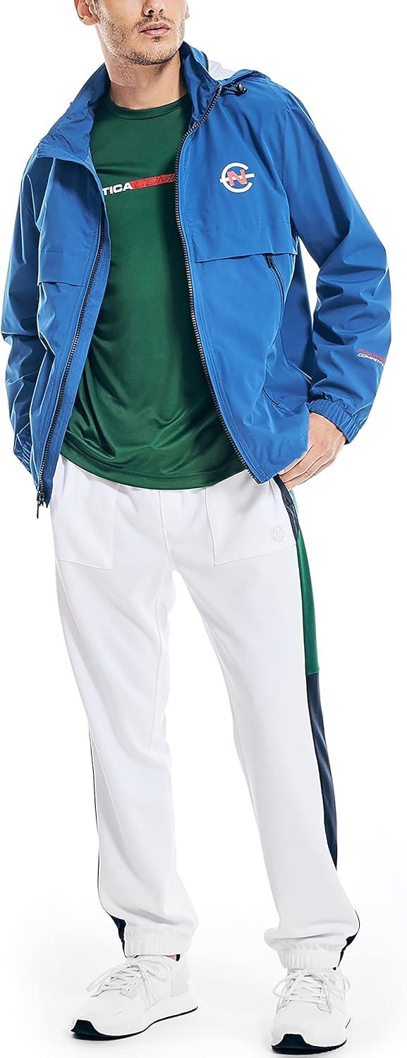 imageNautica Mens Nautica Competition Sustainably Crafted Lightweight JacketBright Cobalt