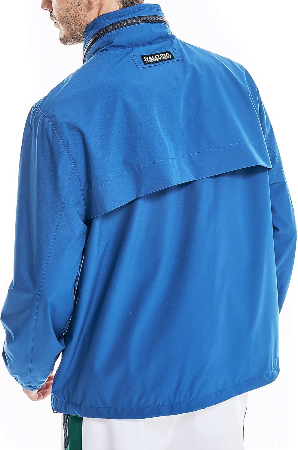 imageNautica Mens Nautica Competition Sustainably Crafted Lightweight JacketBright Cobalt