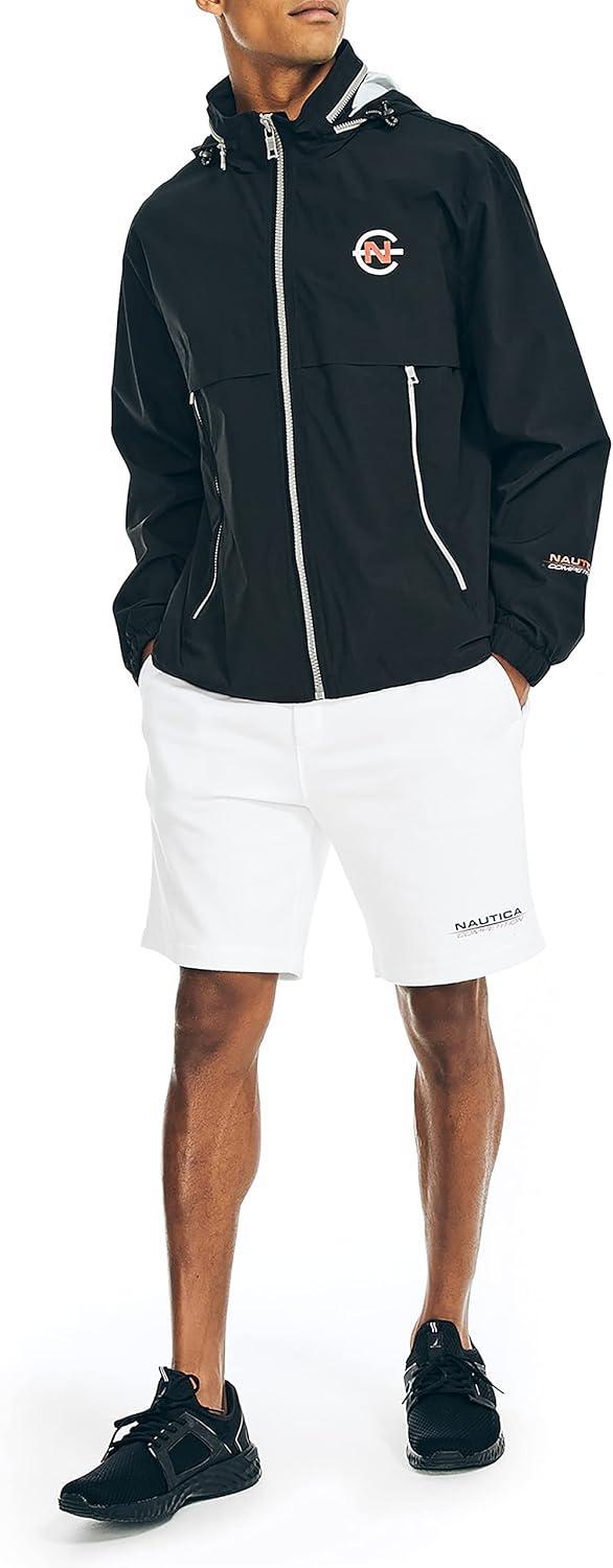 imageNautica Mens Nautica Competition Sustainably Crafted Lightweight JacketTrue Black