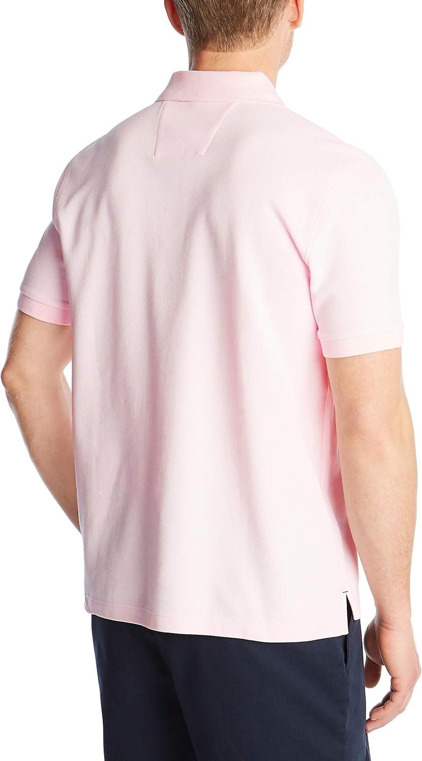 imageNautica Mens Performance Pique Polo ShirtCradle Pink