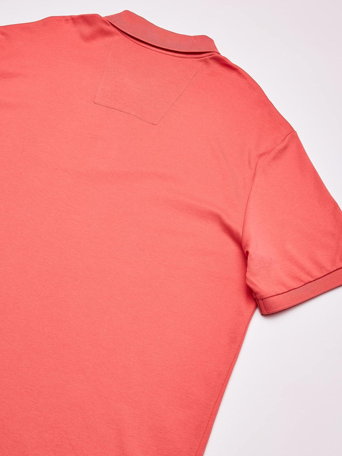 imageNautica Mens Performance Pique Polo ShirtDreamy Coral