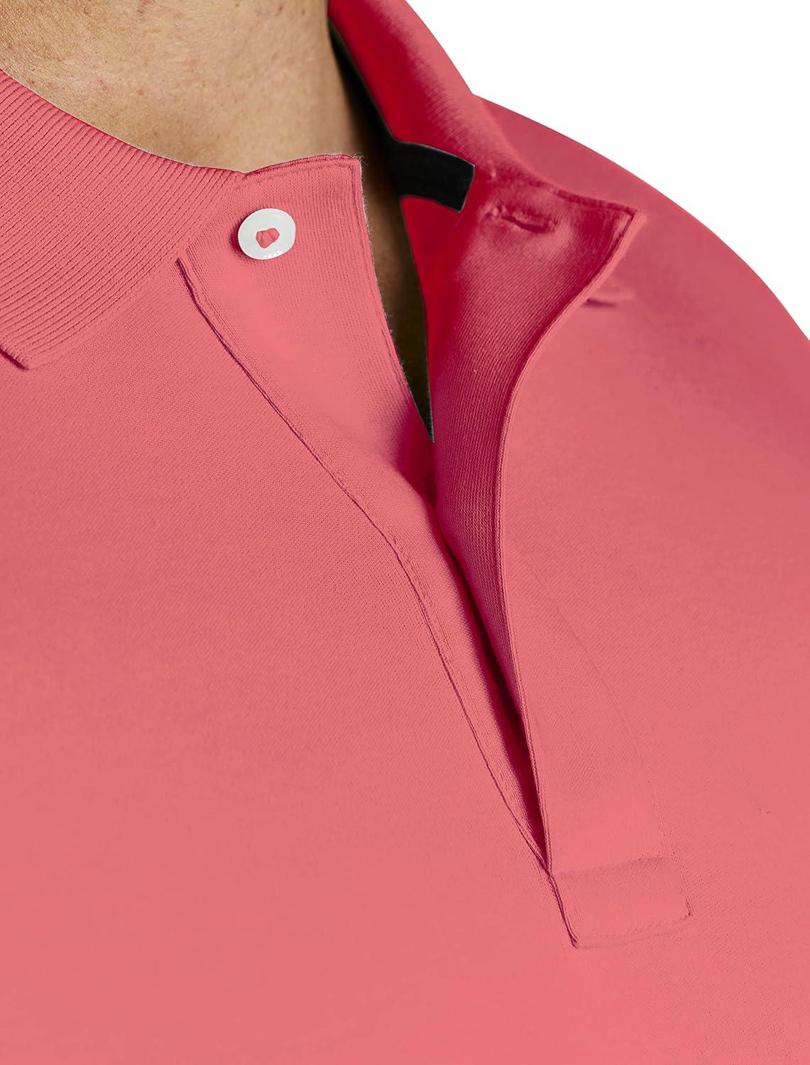 imageNautica Mens Performance Pique Polo ShirtDreamy Coral