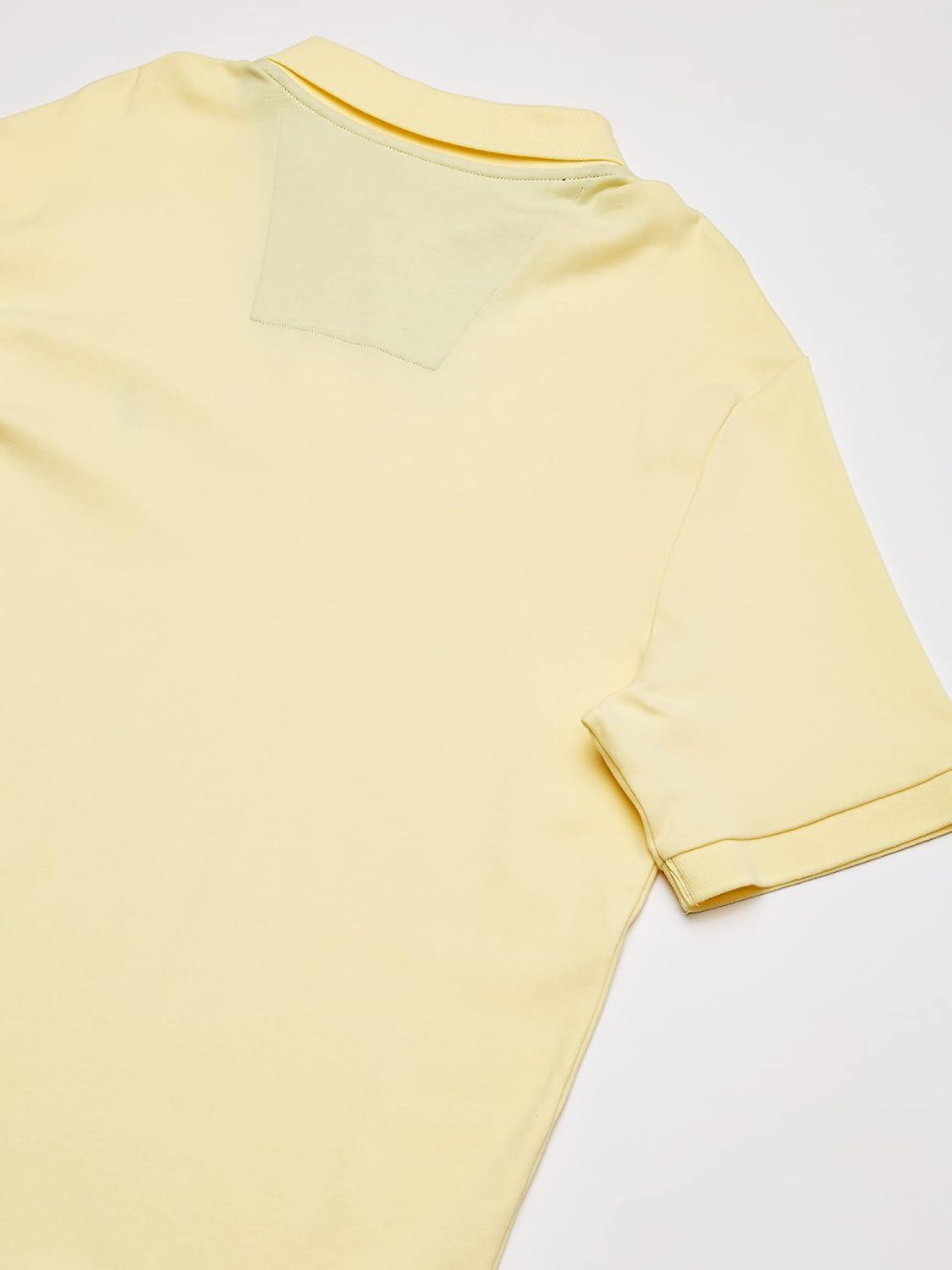 imageNautica Mens Performance Pique Polo ShirtFrench Vanilla