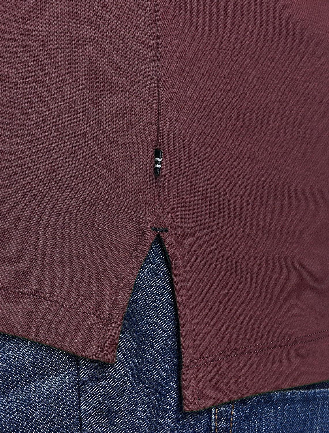 imageNautica Mens Performance Pique Polo ShirtRoyal Burgundy