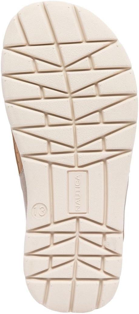 imageNautica Toddler Boys Sport Sandals Lightweight Athletic OpenToe Summer Shoes with Dual Adjustable Hook and Loop Straps for Outdoor Play Beach and WaterKhakijimmy