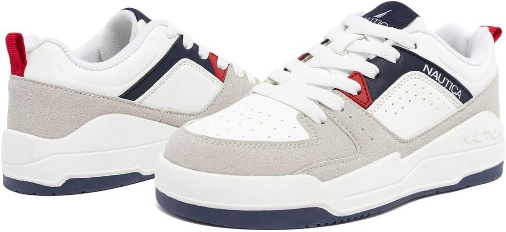 imageNautica Youth Athletic Sneakers Comfortable LaceUp Tennis Shoes for Boys and Girls Durable Casual Sport Footwear for School Gym and Daily WearAmericanahappy
