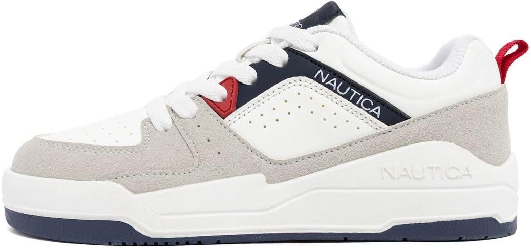 imageNautica Youth Athletic Sneakers Comfortable LaceUp Tennis Shoes for Boys and Girls Durable Casual Sport Footwear for School Gym and Daily WearAmericanahappy