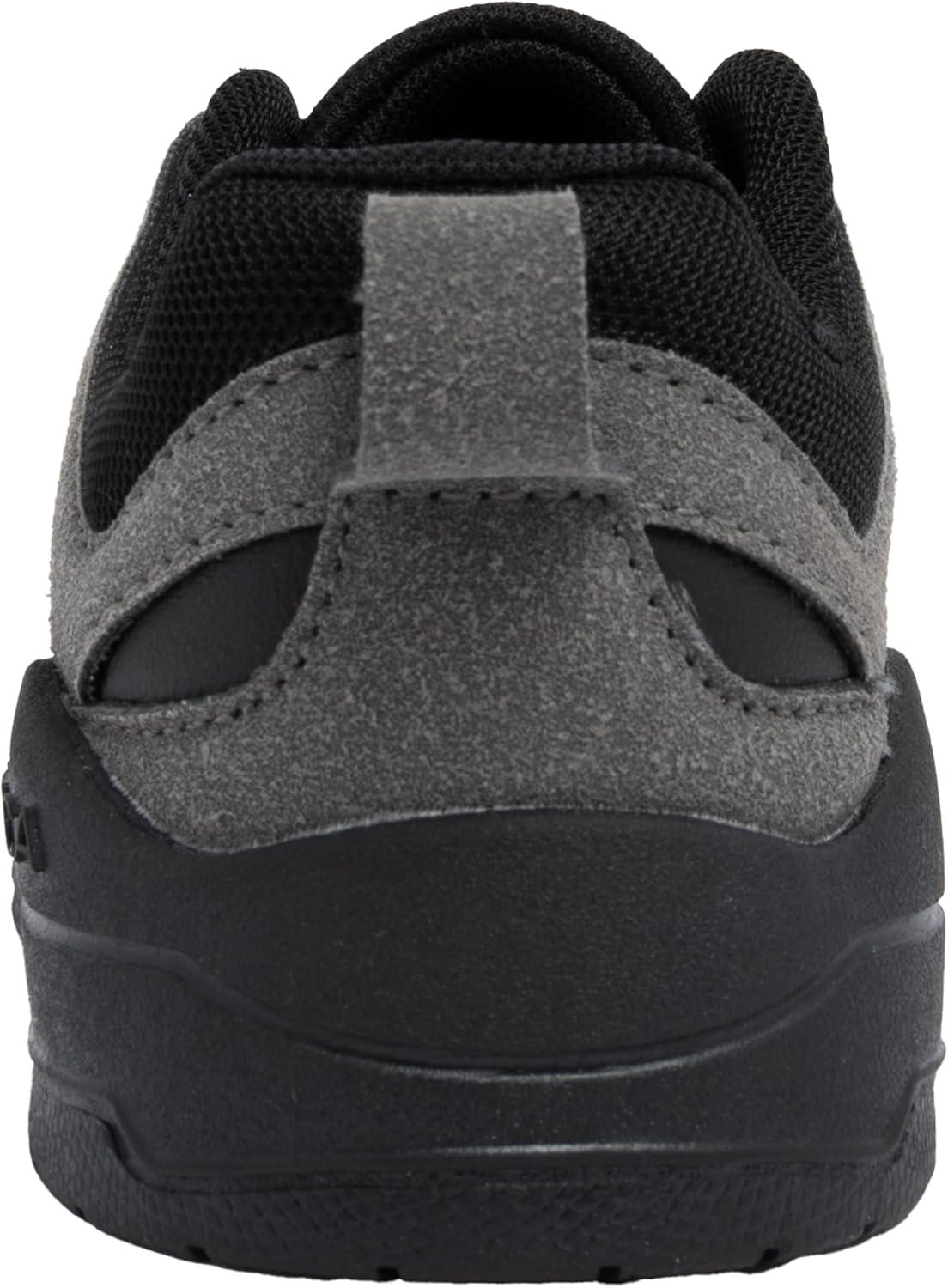 imageNautica Youth Athletic Sneakers Comfortable LaceUp Tennis Shoes for Boys and Girls Durable Casual Sport Footwear for School Gym and Daily WearBlack Greyhightide
