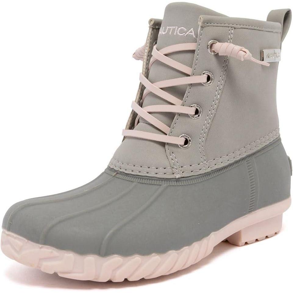 imageNautica Girls Waterproof Insulated Snow BootsGrey Frost