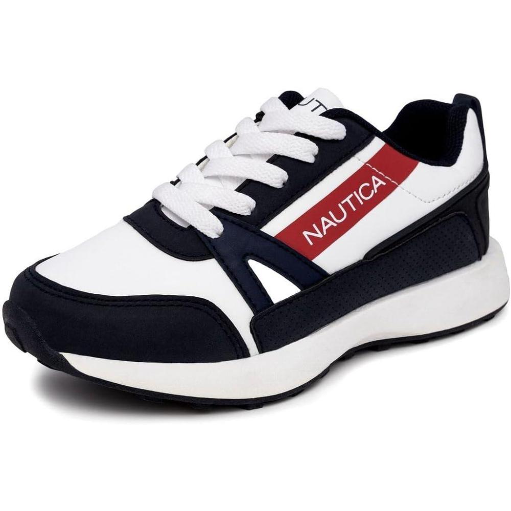 imageNautica Kids Boys Casual LaceUp Fashion Sneakers Oxford Comfortable Walking Shoe Big Kid Little Kid ToddlerJavonamericana