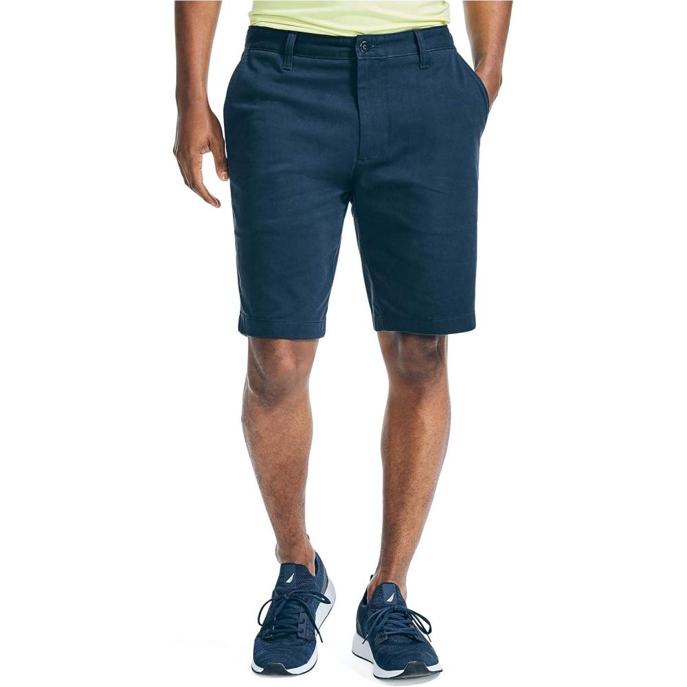 imageNautica Mens 95 Navtech Slim Fit Shorts Navy 32 Regular US