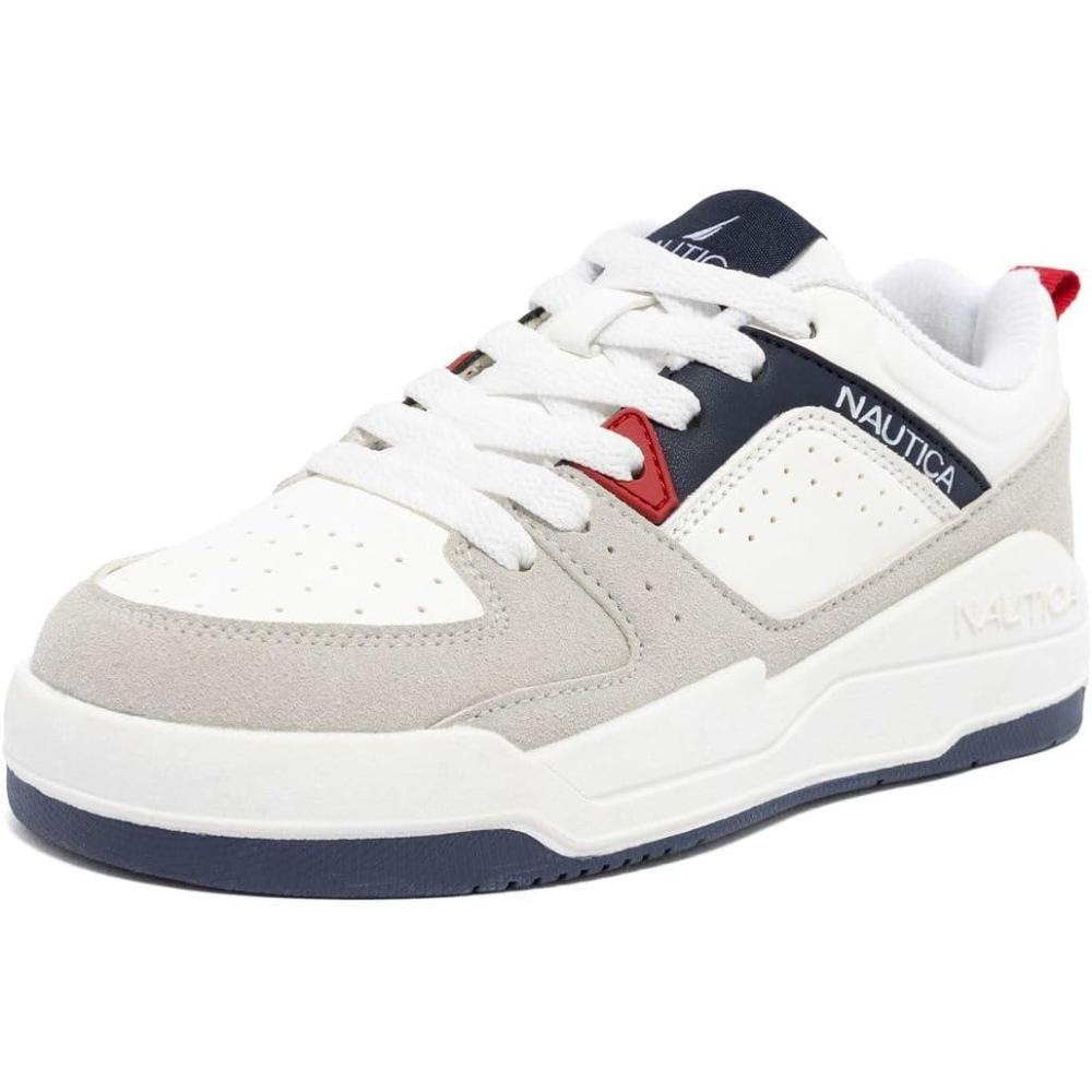 imageNautica Youth Athletic Sneakers Comfortable LaceUp Tennis Shoes for Boys and Girls Durable Casual Sport Footwear for School Gym and Daily WearAmericanahappy