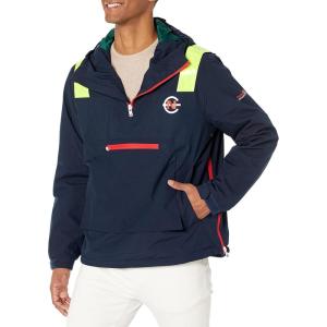 Nautica Men’s Competition Sustainably Crafted Anorak Jacket(Navy)