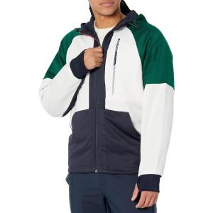 Nautica Men’s Competition Sustainably Crafted Full-zip Jacket(Bright White)