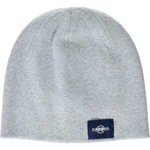 Nautica Men’s Competition Sustainably Crafted Logo Beanie(Grey Heather)