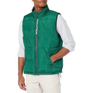 Nautica Men’s Competition Sustainably Crafted Tempasphere Vest(Tidal Green)