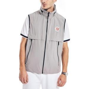 Nautica Men’s Competition Sustainably Crafted Vest(Sharkfin Grey)