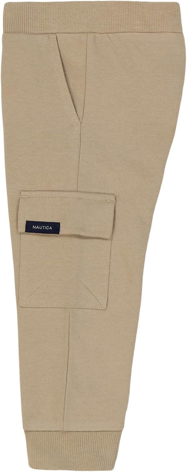 imageNautica Boys 3 Pc Two Tee Pant SetNavy BlazerPopcornWhite Pepper