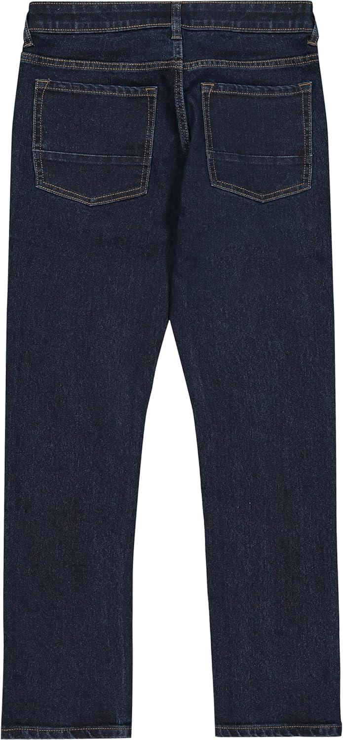 imageNautica Boys Classic Fit Straight Leg Denim Jeans 5Pocket Style Zipper Fly amp Button ClosureLegacy Naval Yard
