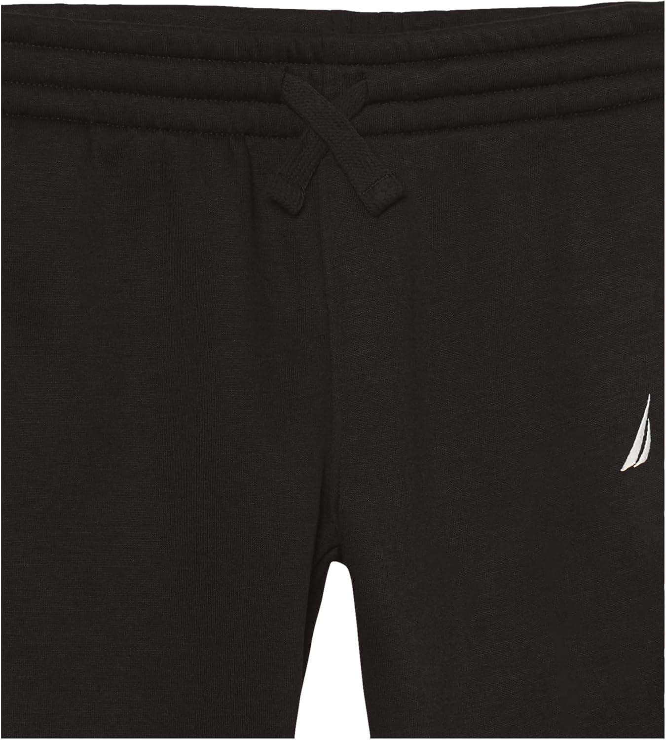 imageNautica Boys Fleece Jogger SweatpantsBlack Fc04