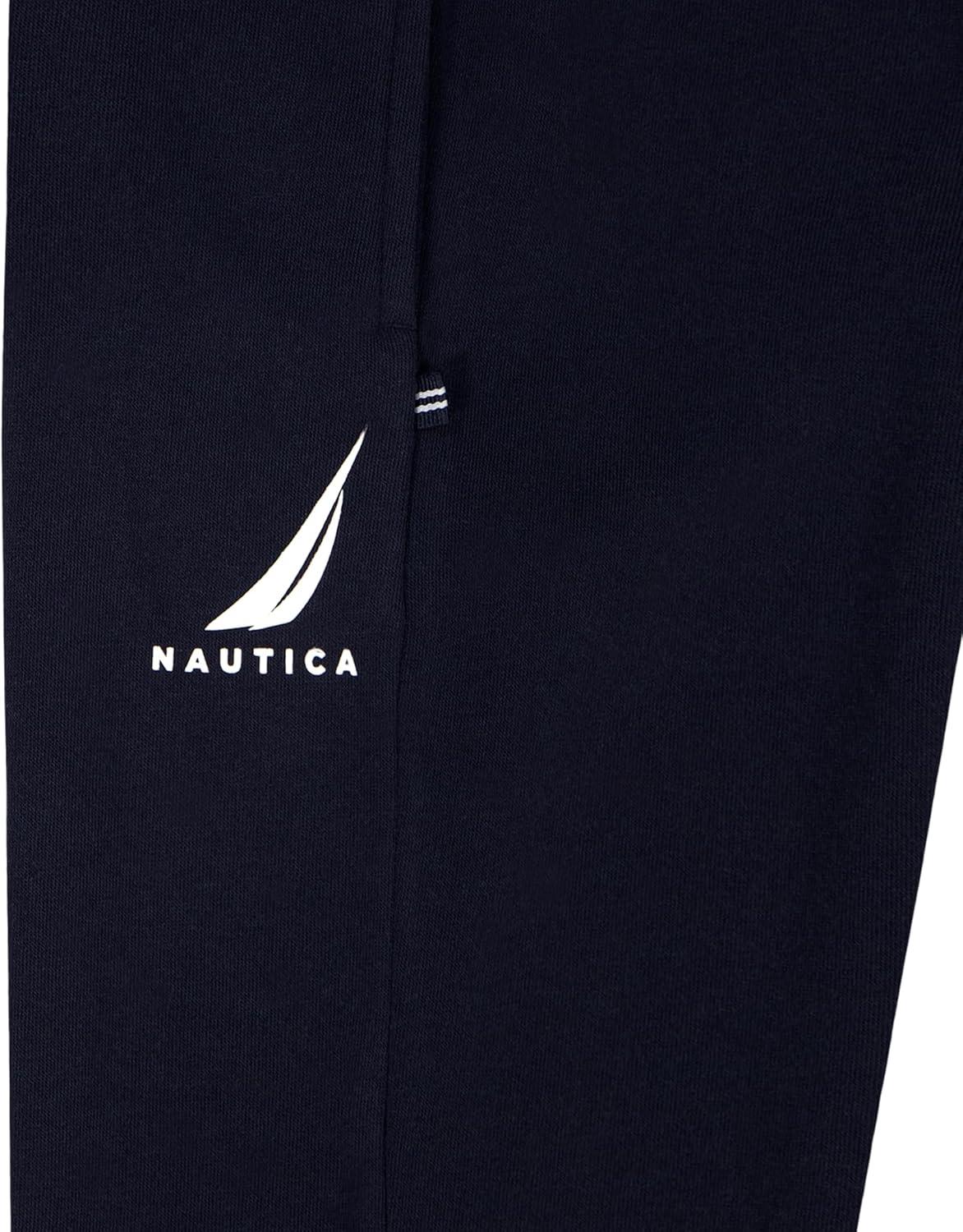 imageNautica Boys Fleece Jogger SweatpantsJclass Sport Navy
