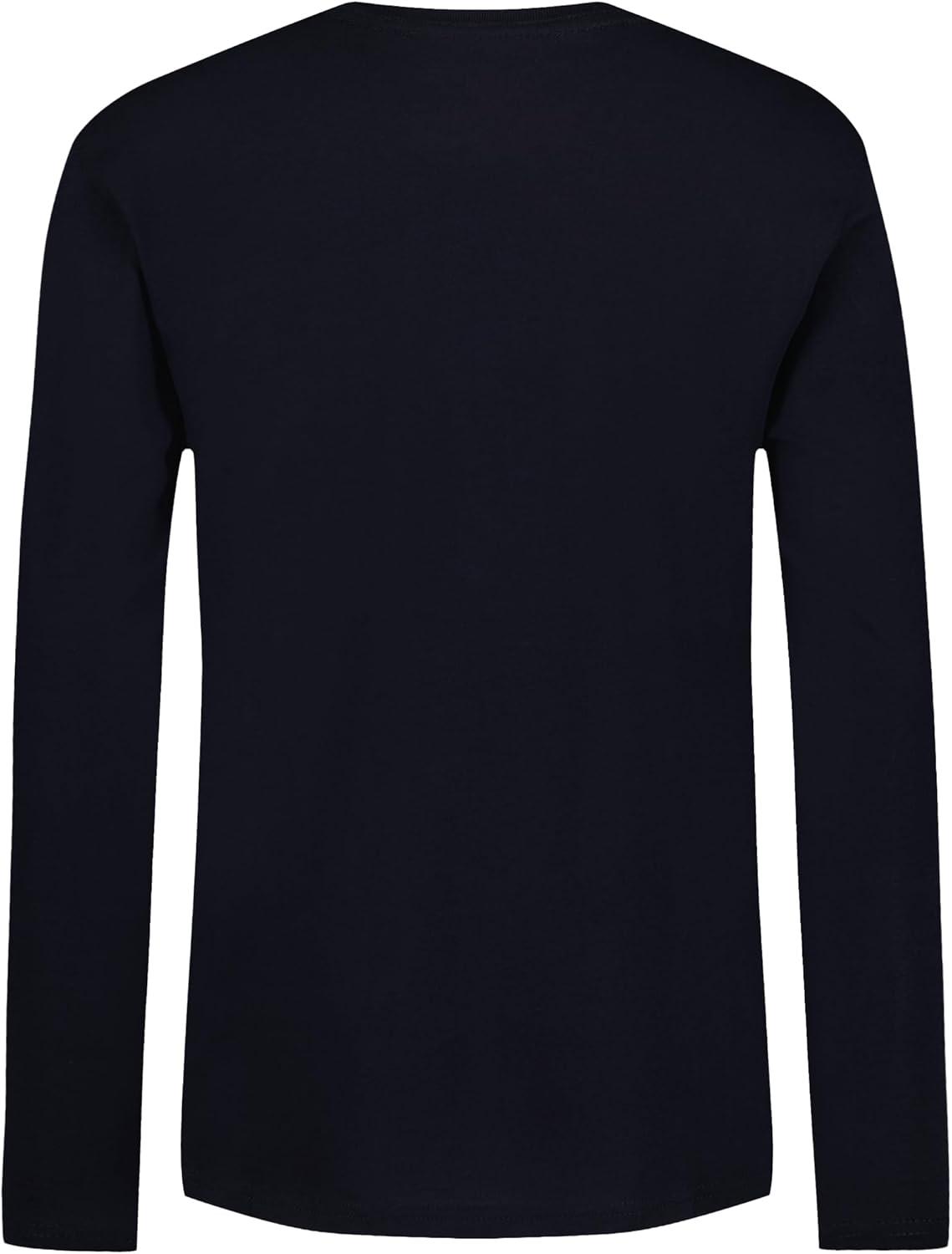 imageNautica Boys Long Sleeve Screen Print Graphic TShirtIcon Sport Navy