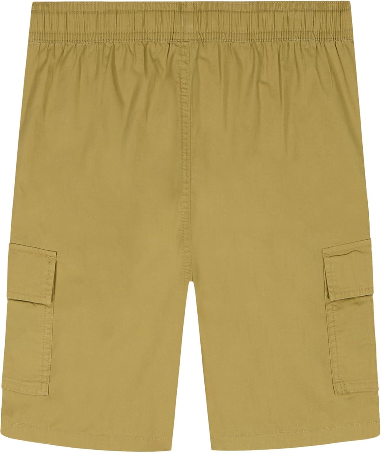 imageNautica Boys Pullon Cargo Shorts Drawstring ClosureChino