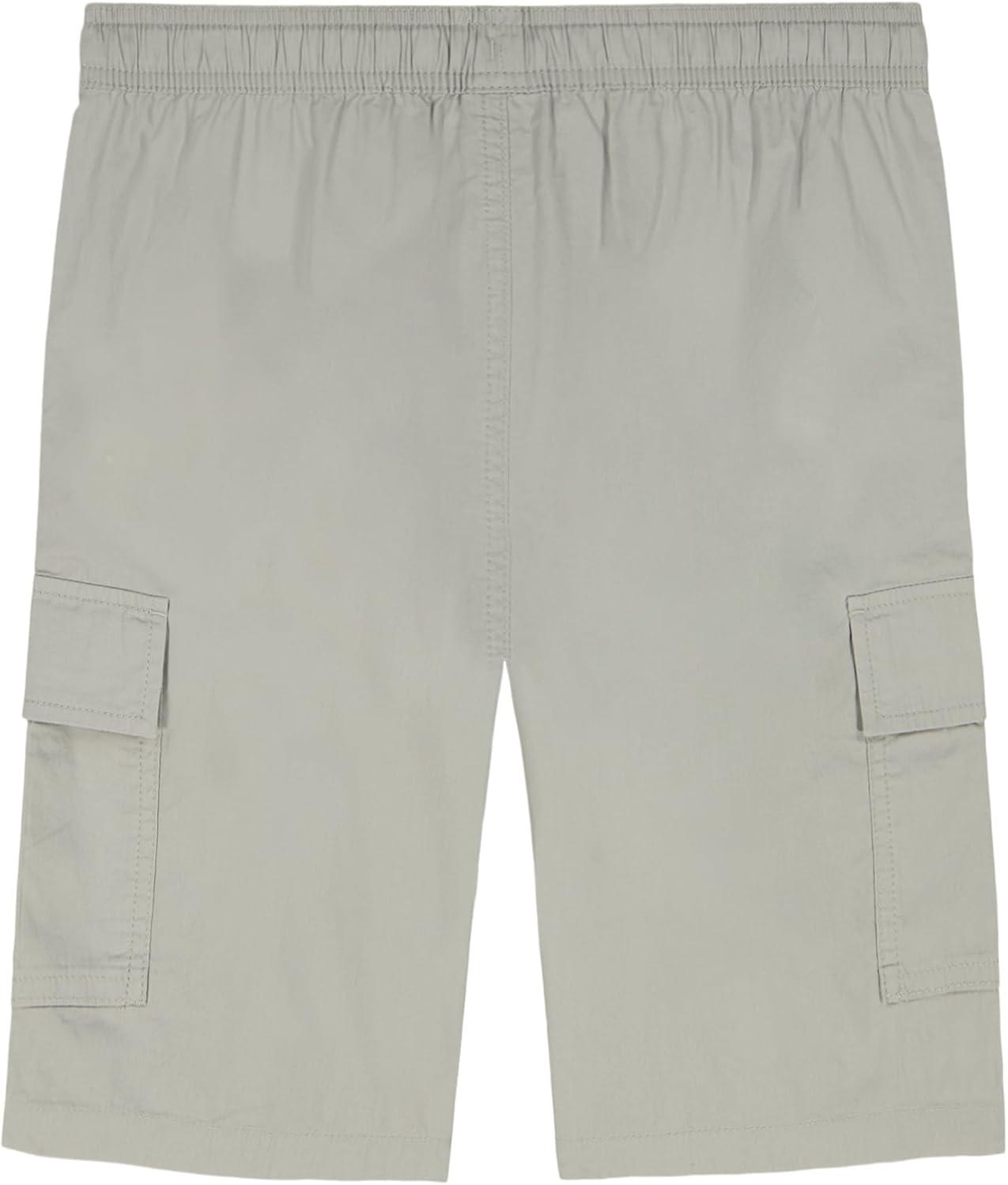 imageNautica Boys Pullon Cargo Shorts Drawstring ClosureQuarry