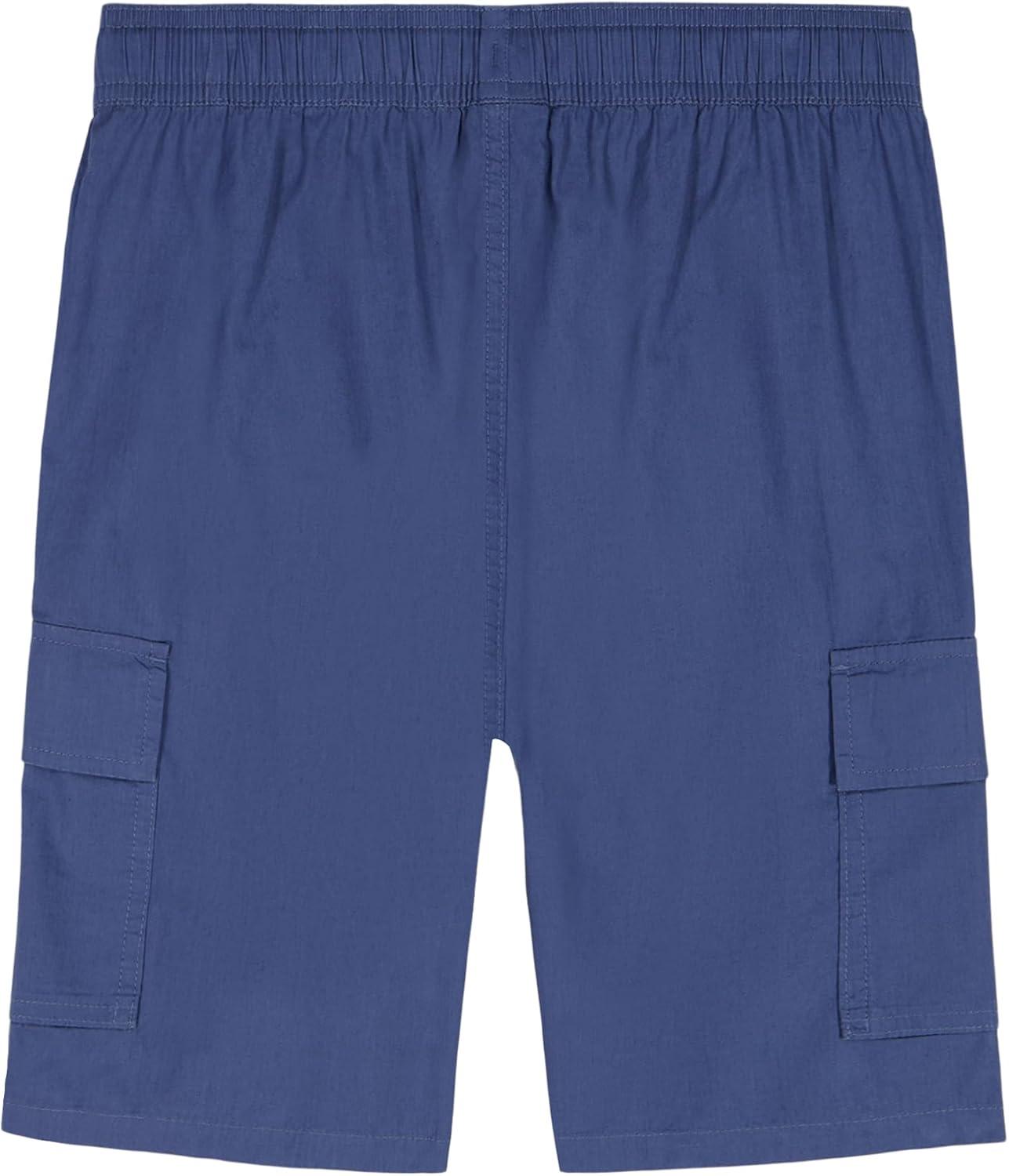imageNautica Boys Pullon Cargo Shorts Drawstring ClosureTrue Navy