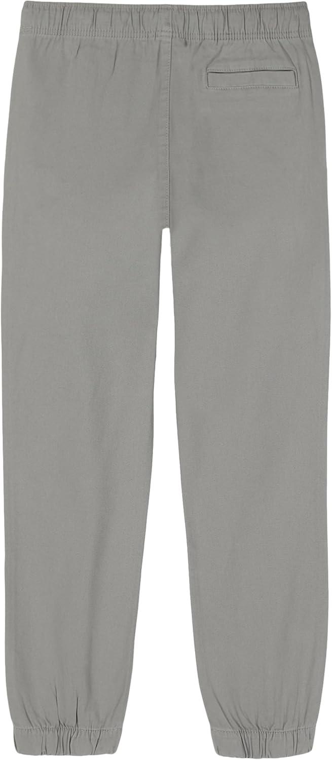 imageNautica Boys Pullon Twill Jogger Pant Drawstring ClosureMonument