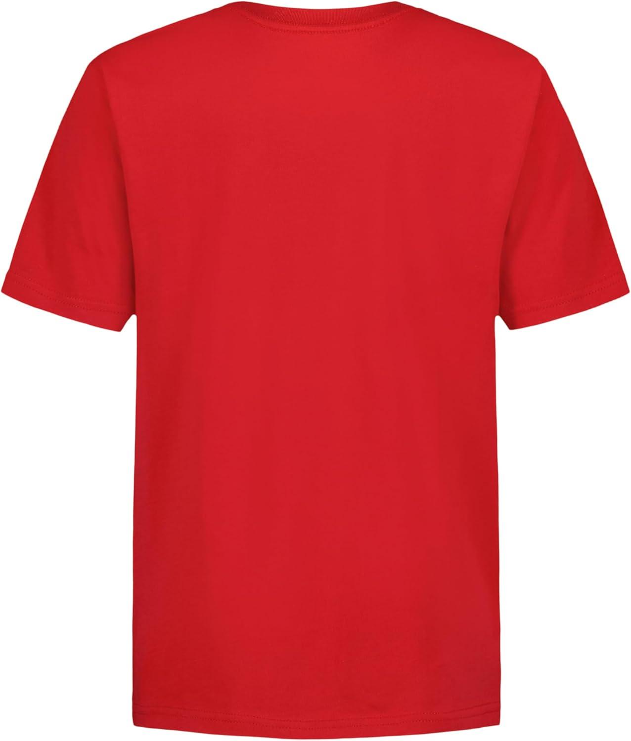 imageNautica Boys Short Sleeve JClass Logo Crew Neck TShirt Soft Comfortable Relaxed FitJclass Flag High Risk Red