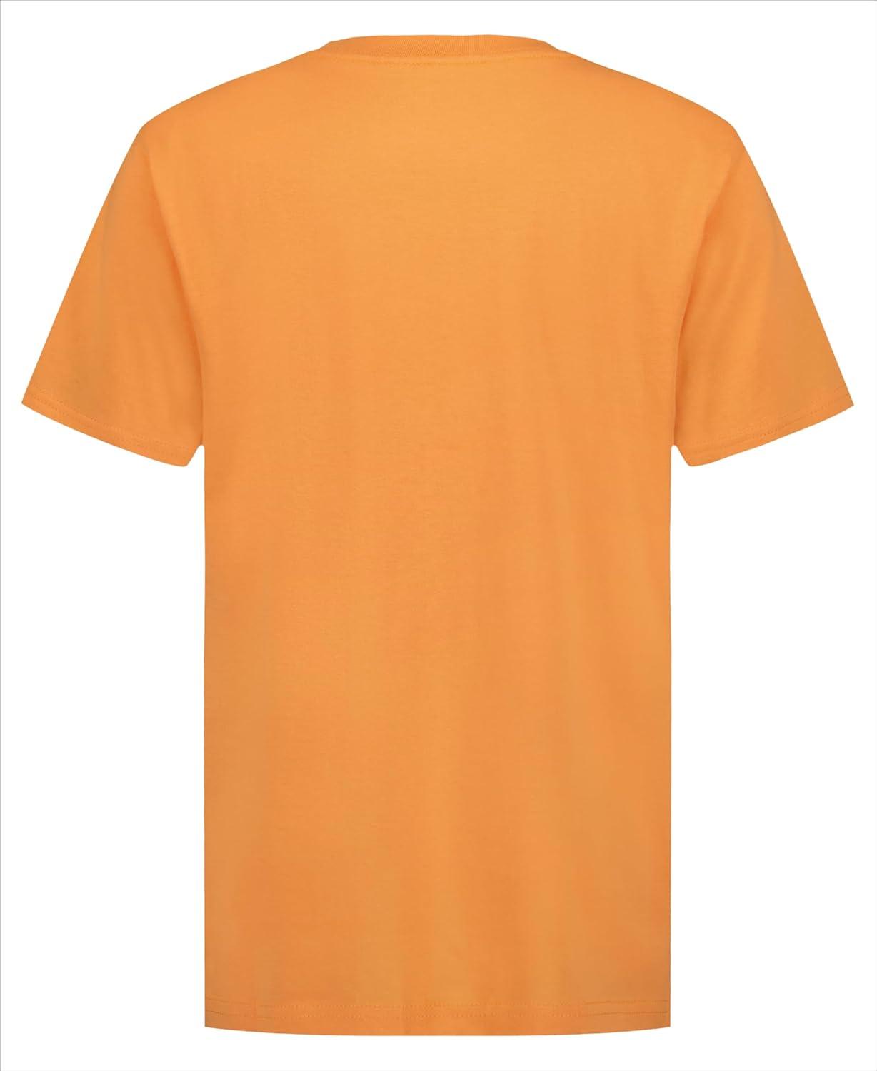 imageNautica Boys Short Sleeve JClass Logo Crew Neck TShirt Soft Comfortable Relaxed FitJclass Muskmelon
