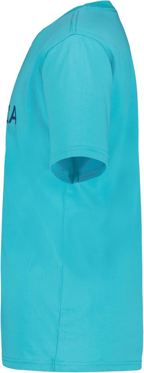imageNautica Boys Short Sleeve JClass Logo Crew Neck TShirt Soft Comfortable Relaxed FitLayered Jclass Curacao