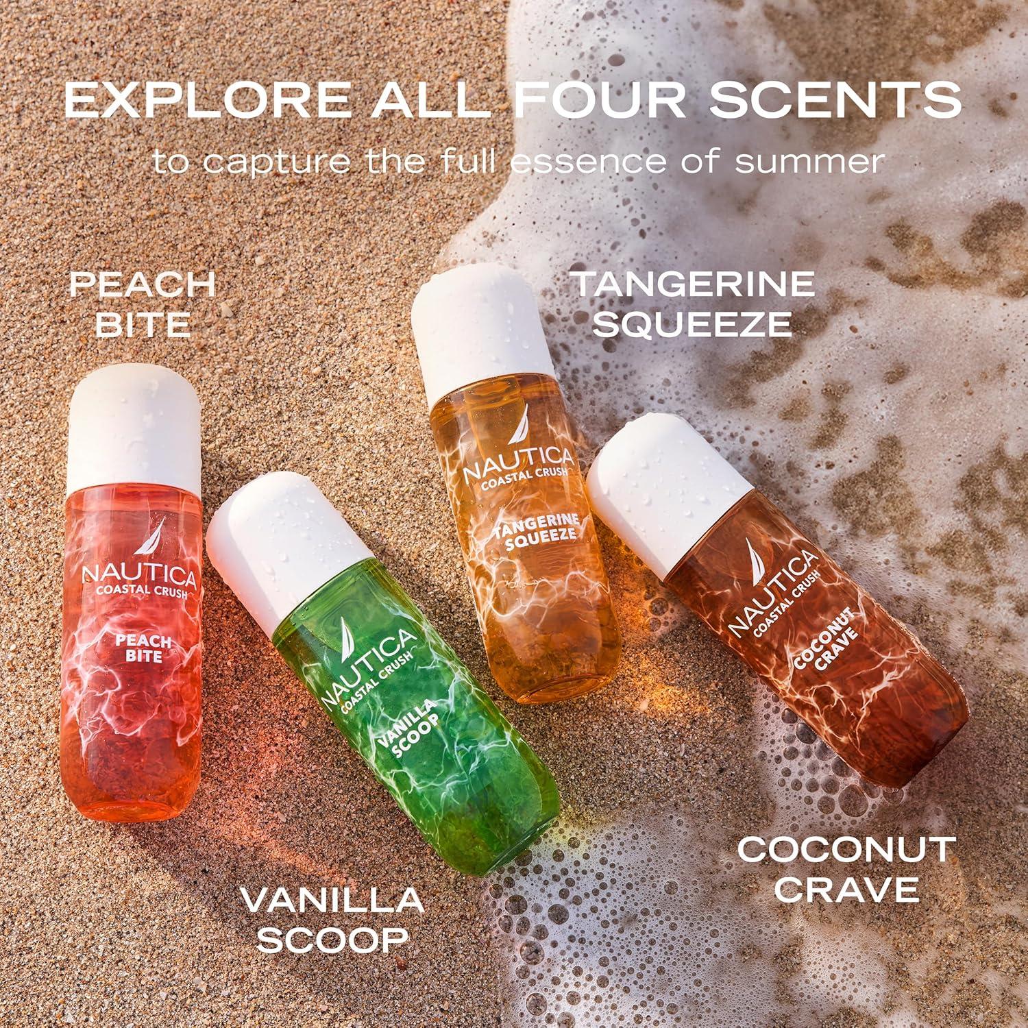 imageNautica Coconut Crave a Fruity Gourmand Hair amp Body Mist for Women Notes of Coconut Apple and Cedarwood Long Lasting 80 fl ozPeach Bite