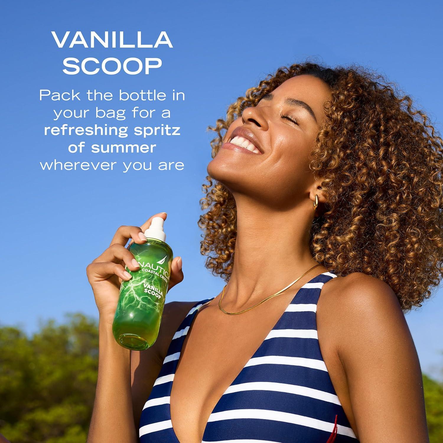 imageNautica Coconut Crave a Fruity Gourmand Hair amp Body Mist for Women Notes of Coconut Apple and Cedarwood Long Lasting 80 fl ozVanilla Scoop