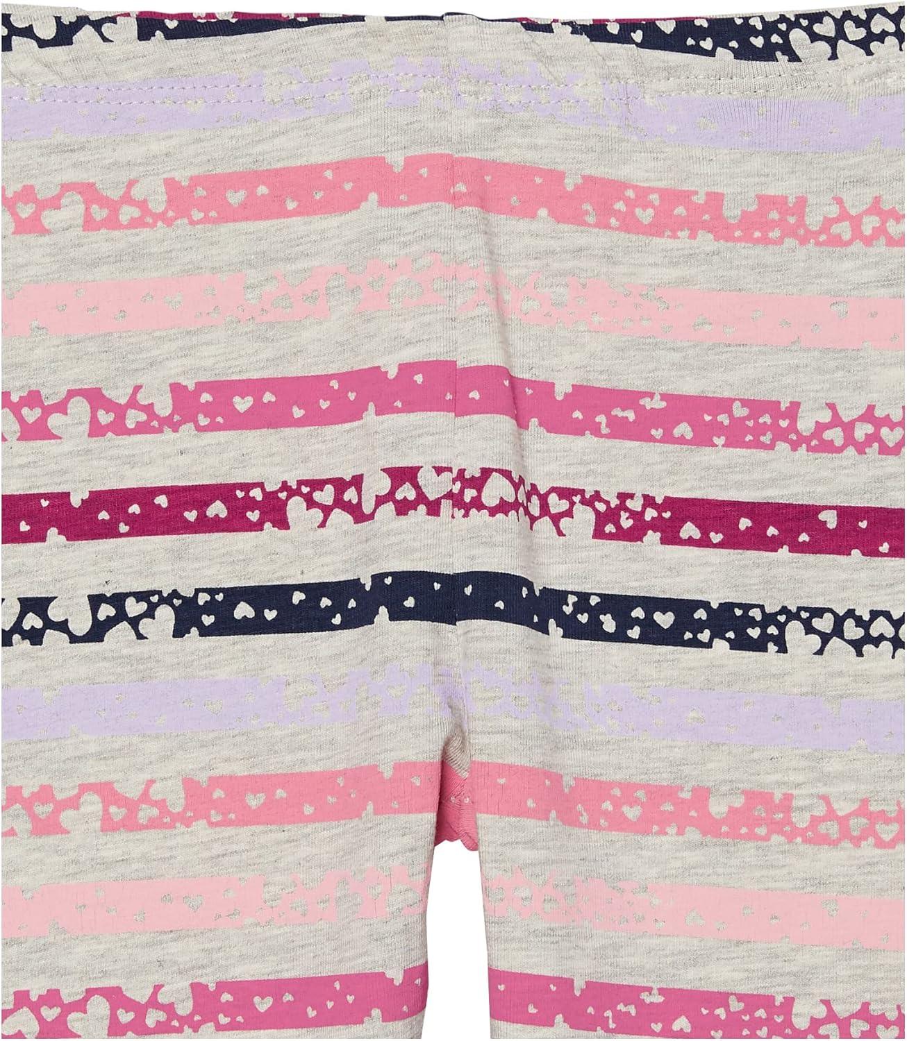 imageNautica Girls Leggings Full Length Pullon Stretch Pants with Elastic Waistband amp Logo DetailOatmeal Multi