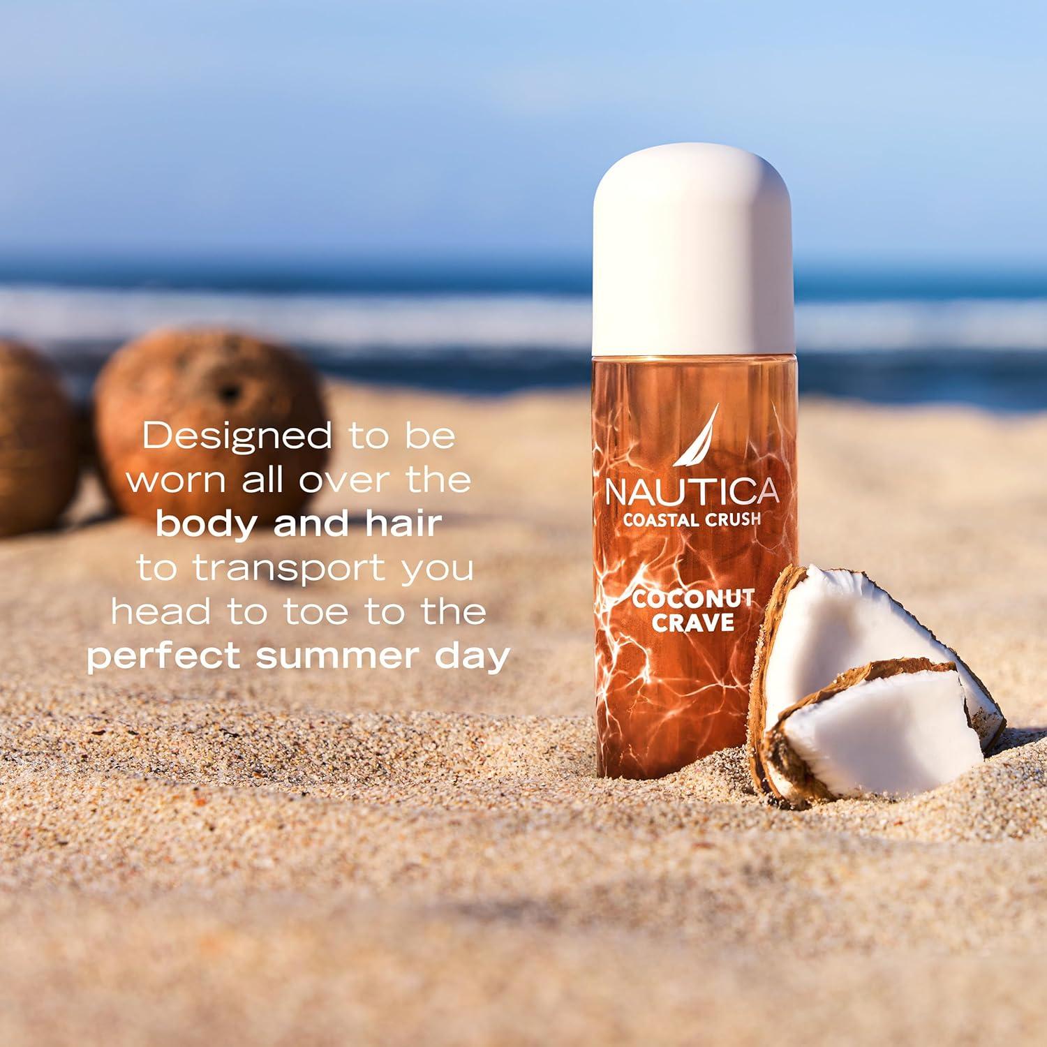 imageNautica Tangerine Squeeze a Citrus Gourmand Hair amp Body Mist for Women Notes of Tangerine Jasmine and Sandalwood Long Lasting 80 fl ozCoconut Crave