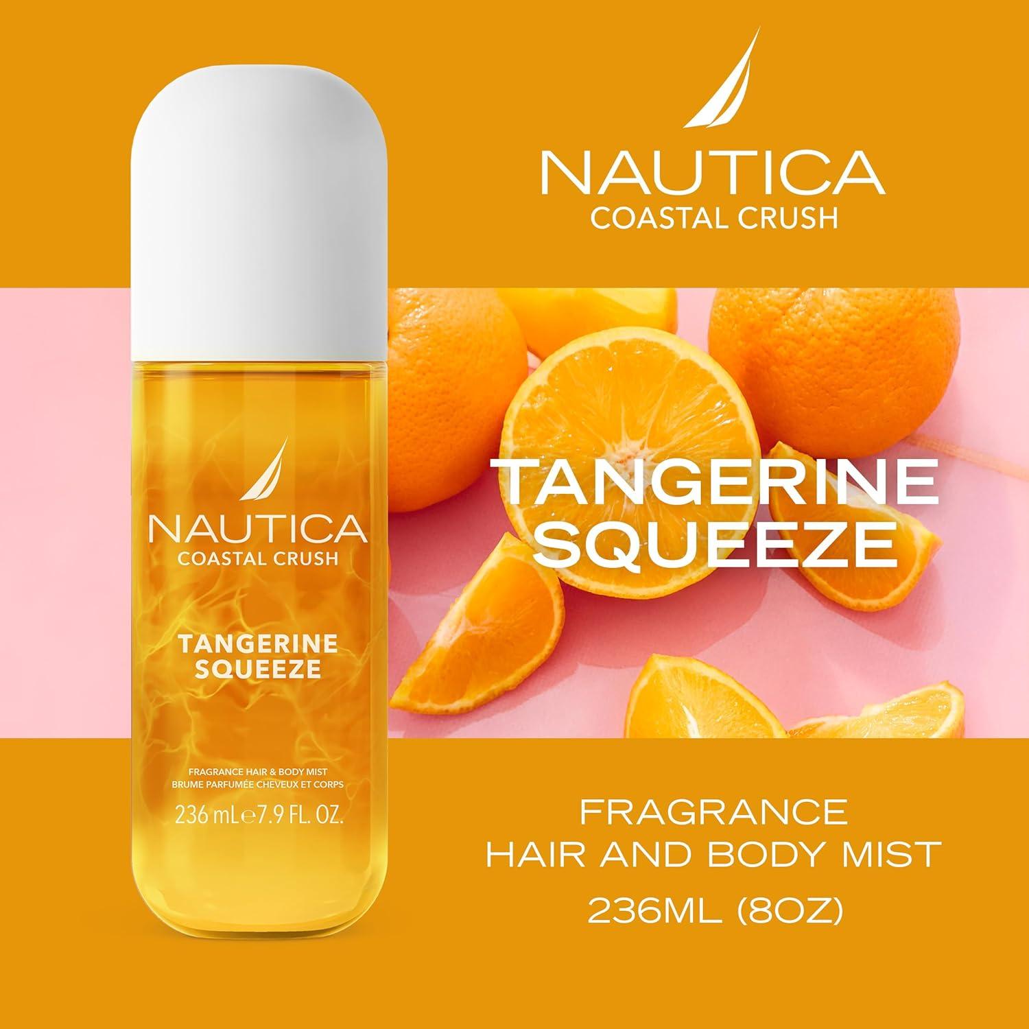 imageNautica Tangerine Squeeze a Citrus Gourmand Hair amp Body Mist for Women Notes of Tangerine Jasmine and Sandalwood Long Lasting 80 fl ozTangerine Squeeze