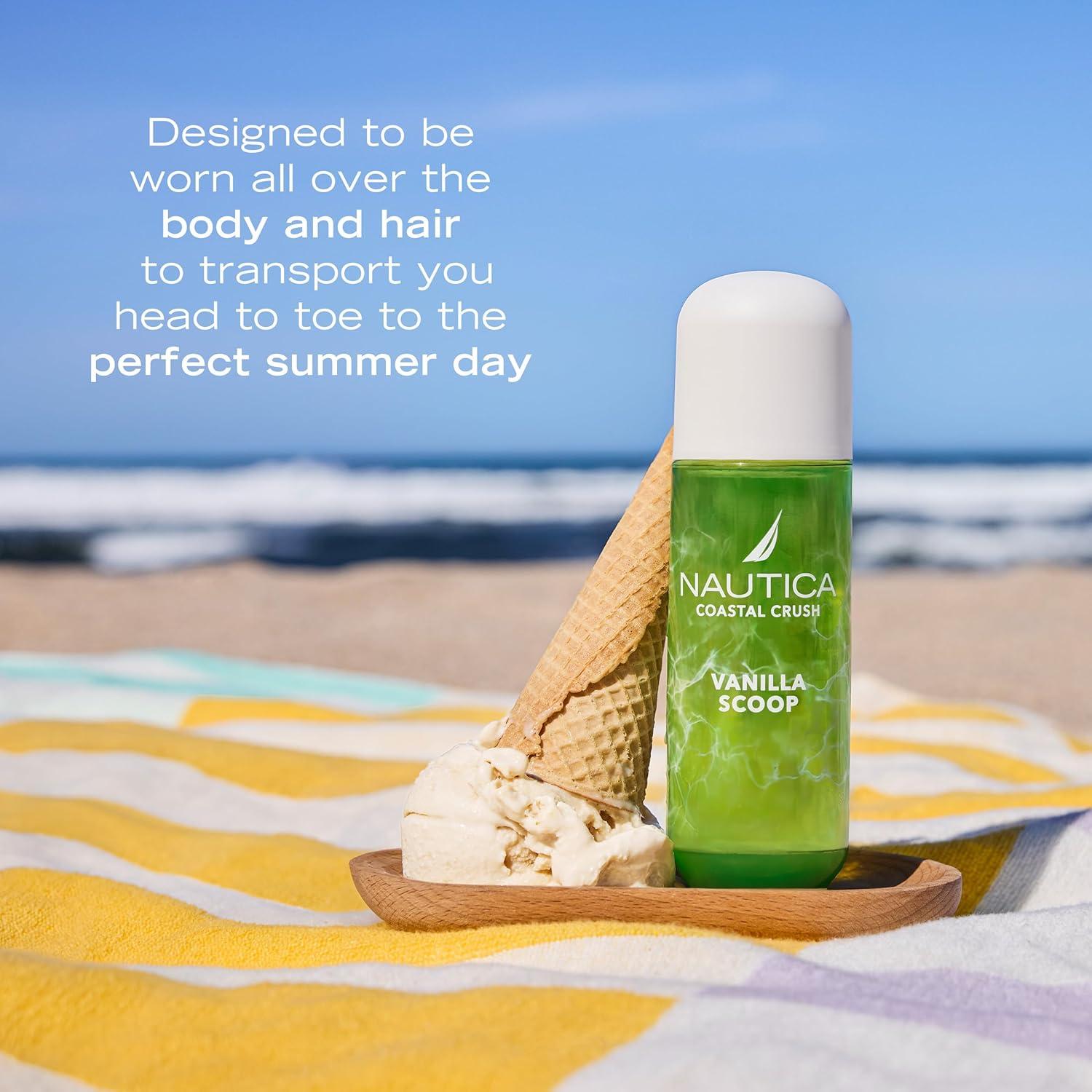 imageNautica Tangerine Squeeze a Citrus Gourmand Hair amp Body Mist for Women Notes of Tangerine Jasmine and Sandalwood Long Lasting 80 fl ozVanilla Scoop