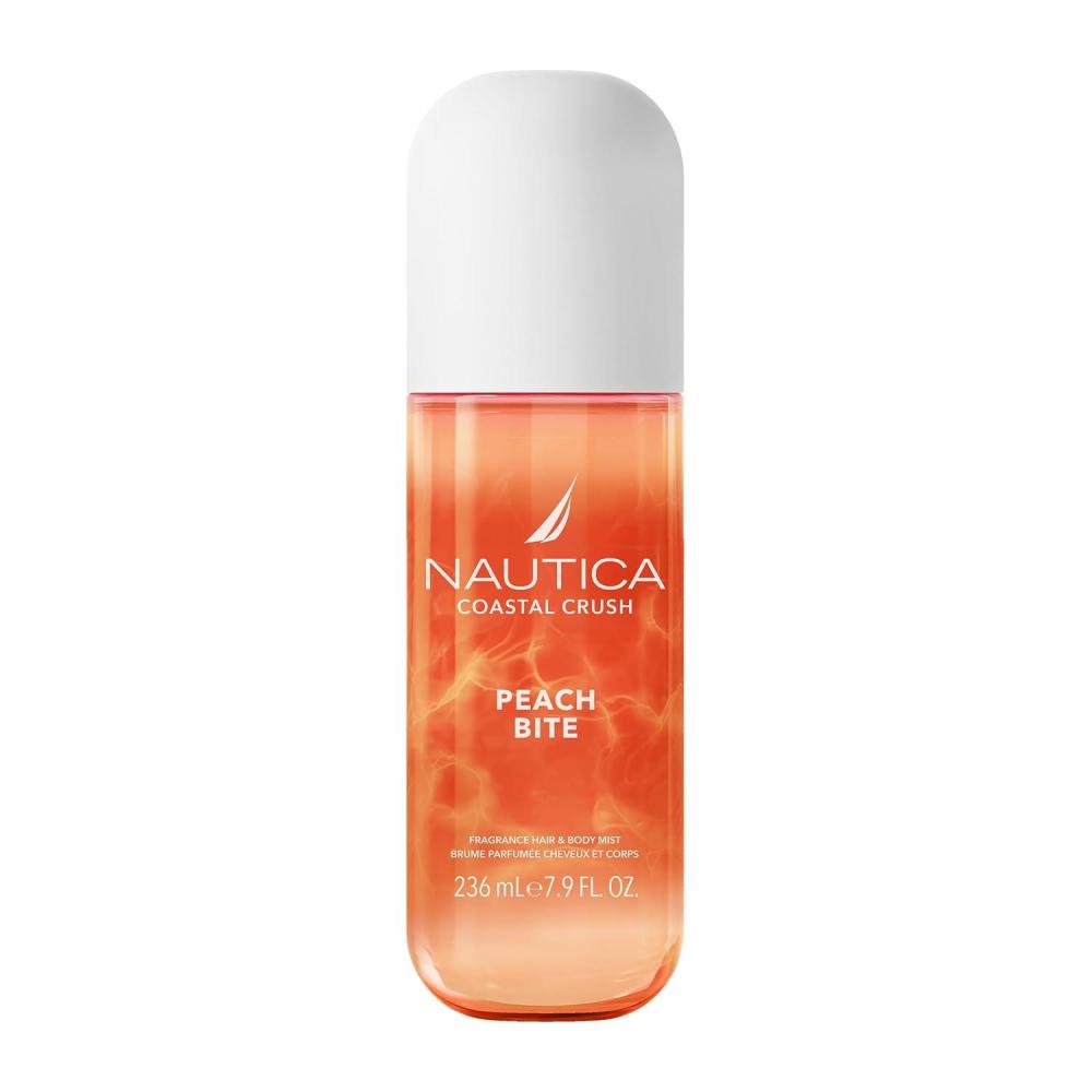 imageNautica Tangerine Squeeze a Citrus Gourmand Hair amp Body Mist for Women Notes of Tangerine Jasmine and Sandalwood Long Lasting 80 fl ozPeach Bite